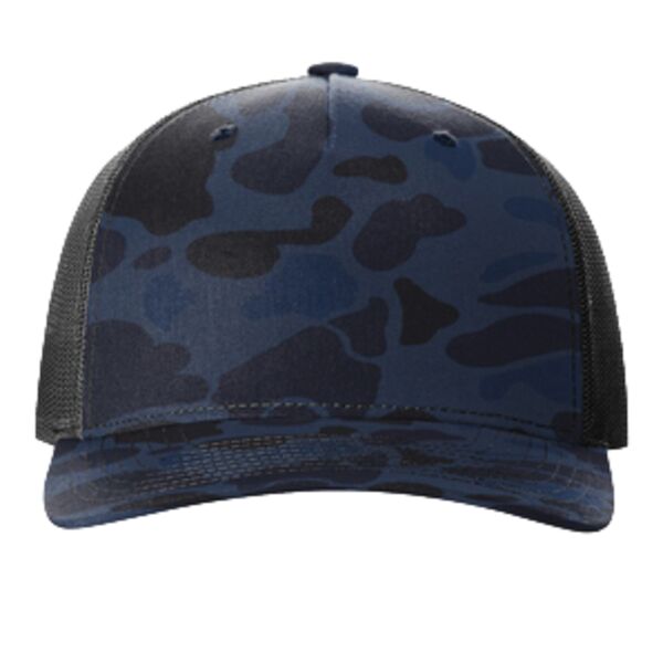 Printed Five Panel Trucker Thumbnail